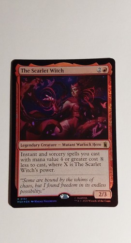 Strega scarlatta marvel - scarlatta,
