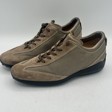 TOD’s Brown Suede Canvas