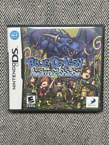 Blue dragon awakened - dragon, shadow