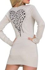 Donna Lungo Pullover Maglia