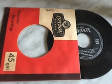 45 GIRI OST PAT BOONE "LOVE LETTERS IN THE SAND" MINT ARCHIVIO  ITALIA 1957