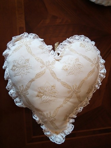 Cuore fuoriporta natale oro - fuoriporta,
