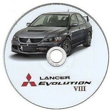 Mitsubishi Lancer EVO VIII manuale officina su Cd