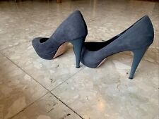 tacchi 10cm usati donna velluto e pelle