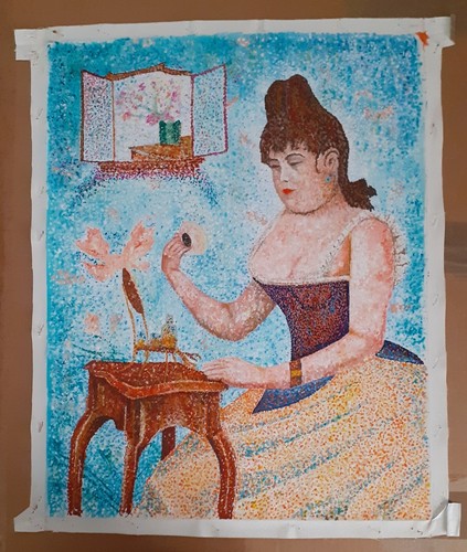 Quadro dipinto su tela - x,