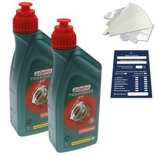 2 Litro Castrol Transmax Atf Dx III Multivehicle Automatico Cambio 236.9 Set