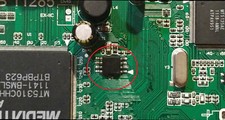 SPI MX25L6405 pregrabada para