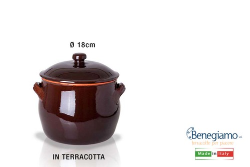 Pentola lentia terracotta - lentia,