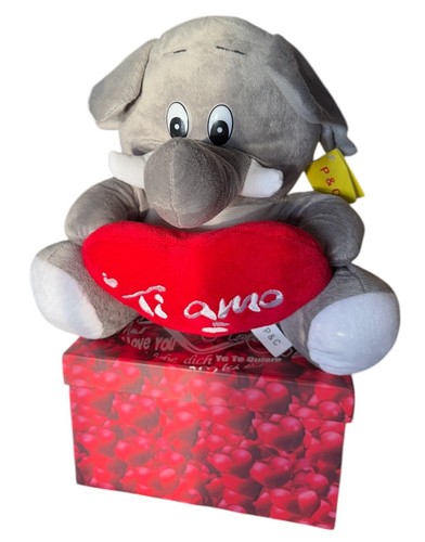 Morbido peluche elefante 30cm - morbido,
