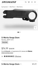 Specialized S Works Venge Stem