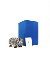 Ippopotamo ceramica Faenza A. Mazzotti Emaldi con scatola e certificato