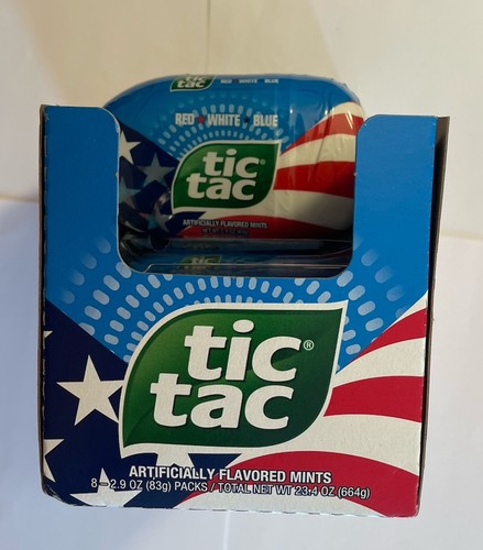 Tic tac rosso bianco blu - tac,