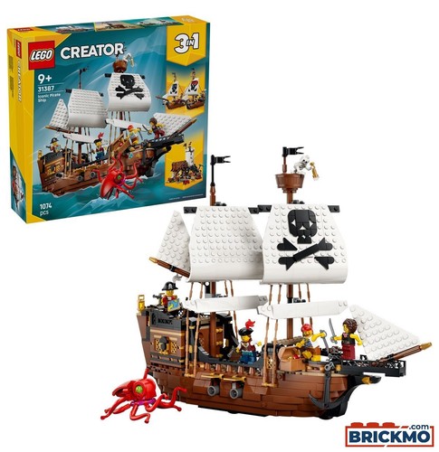Lego creator 31387 nave pirata - creator,