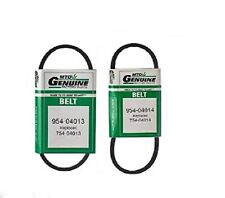 Set di cinghie originali per spazzaneve MTD 954-04013, 954-04014 (2 pezzi)