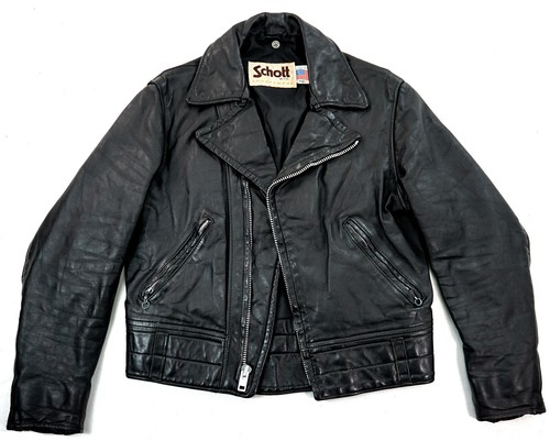 Giacca pelle schott 520 - di,