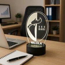 Lampada Plexiglass Bari Calcio