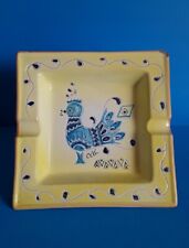 "DORGALI", Ceramiche Loi, Posacenere, ceramica artistica sarda, 15 x 15 cm.