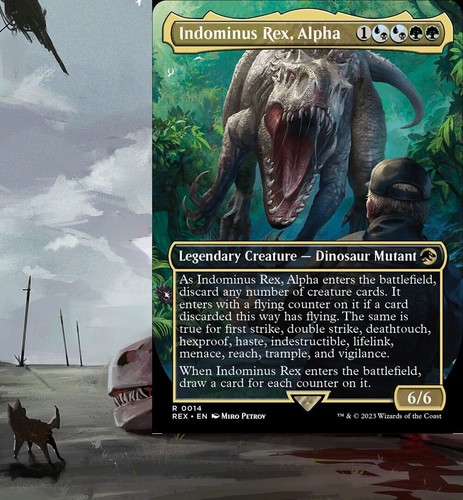 Indominus rex mazzo alpha - rex,,