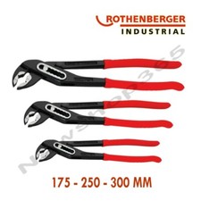 PINZA REGOLABILE ROTHENBERGER 175 250 300 mm SPK IDRAULICA PAPPAGALLO POLIGRIP