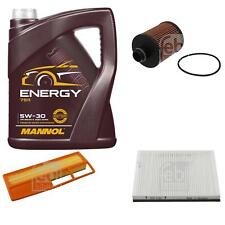 FEBI BILSTEIN Kit ispezione 5L MANNOL Energy 5W-30 per Lancia Musa 350 1.3 D