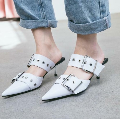 Slingbacks pantofole mules