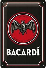 Bacardi Bat Portrait embossed
