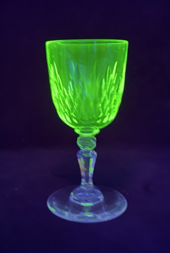 Baccarat nemours uranio glass - baccarat,