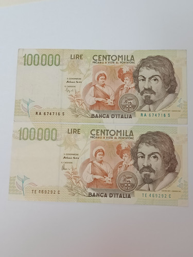 Lotto due 100 000 lire - 100.000,