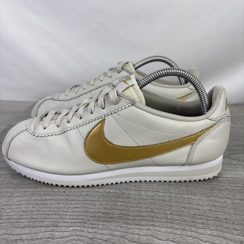 Nike classic cortez pelle - pelle, osso
