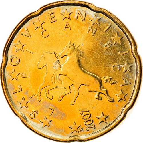 380011 slovénie 20 - 20, euro