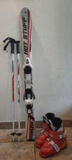 Completo Sci Bambino 110cm + Scarponi MP 20/20.5+ Bastoncini 