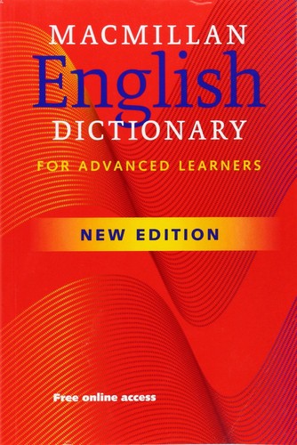 Macmillan english dictionary - english,