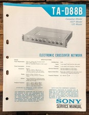 Sony TA-D88B Crossover