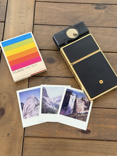Polaroid oro sonar - sx-70,