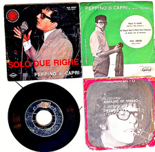 PEPPINO DI CAPRI 4 DISCHi 45 GIRI