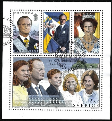 Svezia 1993 libretto riquadro - libretto,