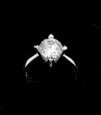 1,00 CT. ANELLO SOLITARIO ORO