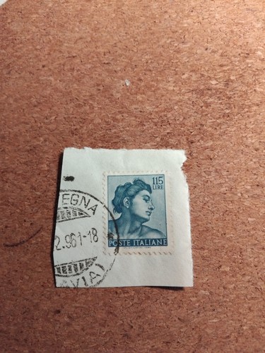Francobollo poste italiane - italiane, 115