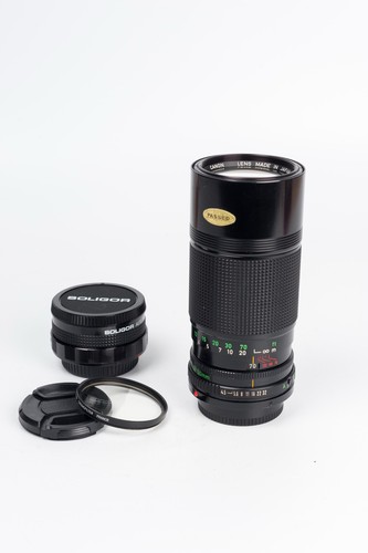 Canon zoom lens - lens, fd