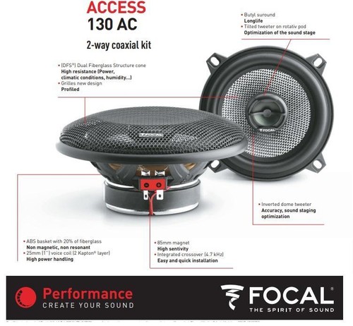Focal 130ac set - set, di