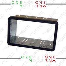 MASCHERINA AUTORADIO ALFA 159 2DIN ADATTATORE CORNICE CARRELLO FISSAGGIO