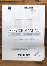 Aiwa NSX-D8 Stereo Manuale di