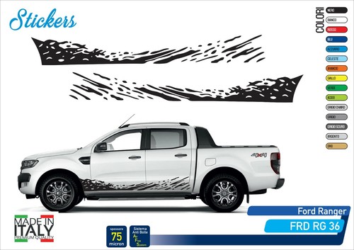 Adesivi 4x4 ranger - ranger, sportelli