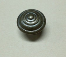 Pomolo In Ottone Antichizzato