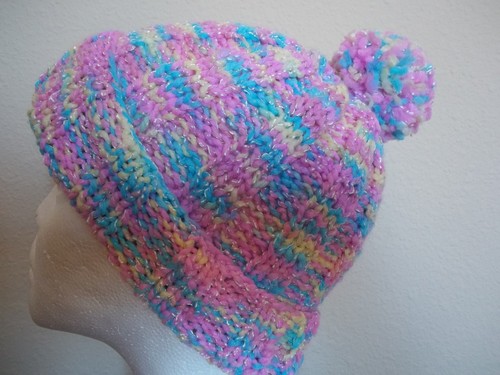 Berretto cappello lavorato - lavorato, a