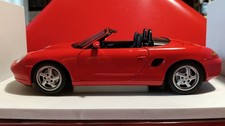 UT MODELS 1/18 PORSCHE BOXSTER 1996 CABRIOLET RED