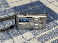 Fotocamera Panasonic Lumix DMC-FX8 5,0MP argento **NO CARICATORE**