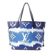 Borsa tote Louis Vuitton Shw mai completa MM M45128 monogramma scala blu