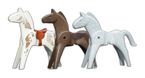 Playmobil cavallo con sella