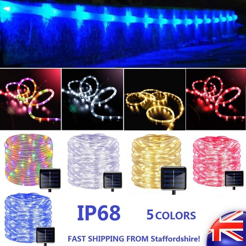 Tubo Solare 100Led Corda Fata